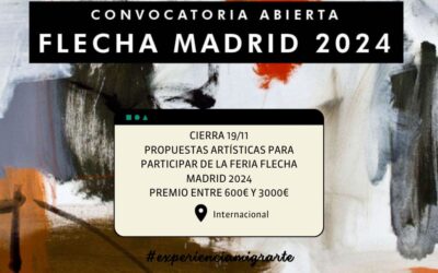 Expón tu obra en Feria Flecha Madrid 2024