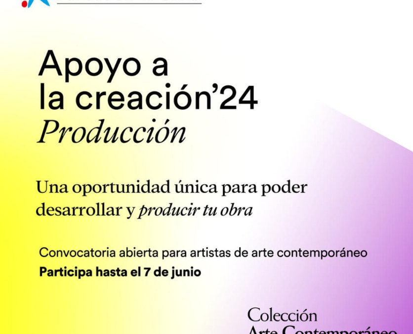 Convocatoria Apoyo a la Creación’24. Producción – Fecha límite 7 de junio – España y Potugal