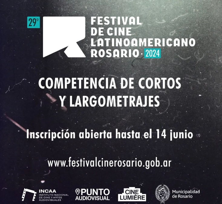 Convocatoria Festival de Cine Latinoamericano de Rosario 2024.