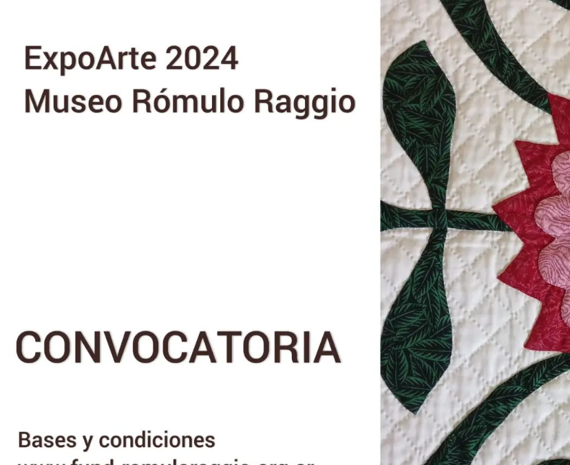 Convocatoria a Expoarte 2024 del Museo Rómulo Raggio