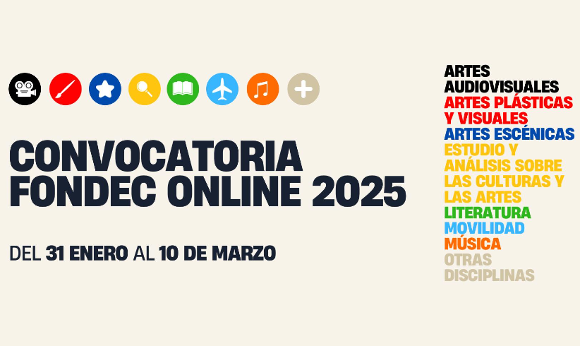 Convocatoria 2025 para el Financiamiento de Proyectos Culturales del FONDEC
