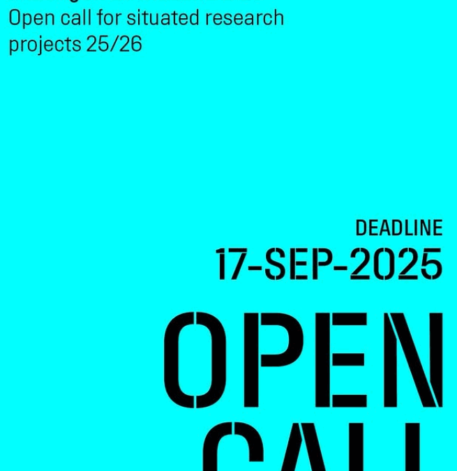 Residencias en Medialab – Programa Investigación Situada 2025-2026