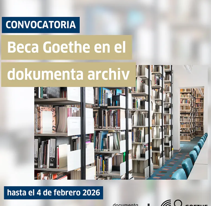 Goethe-Fellowship en el documenta archiv 2026 (Alemania)