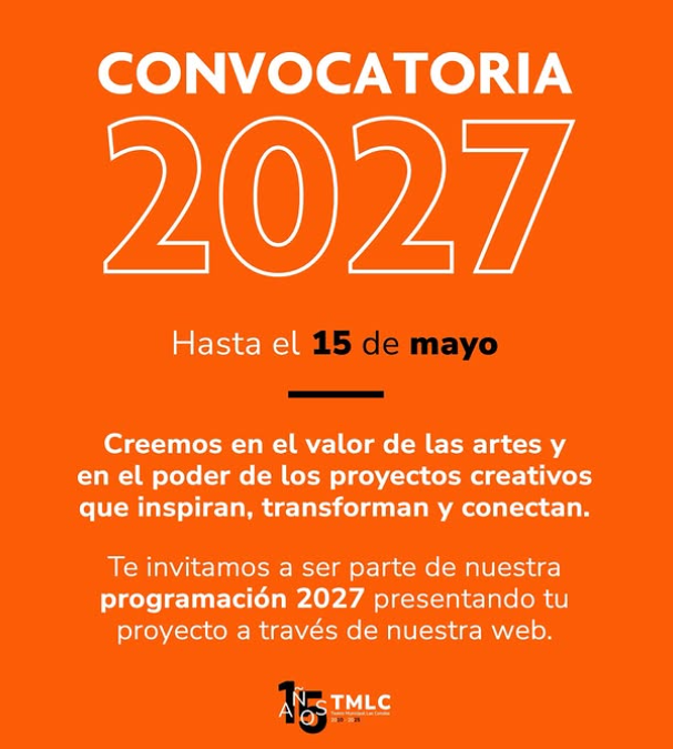 Convocatoria Programación 2027 – Teatro Municipal de Las Condes