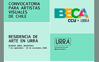 Beca CCU en el Arte + URRA 2026 para artistas visuales chilenos