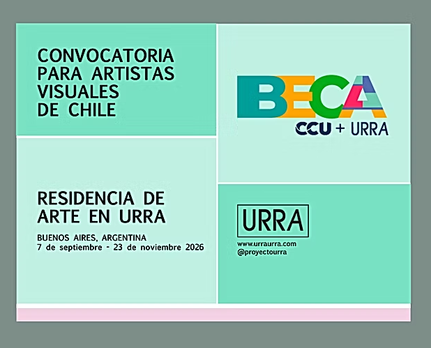 Beca CCU en el Arte + URRA 2026 para artistas visuales chilenos